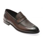 Mocasini eleganti GRYXX maro, 198H58, din piele naturala