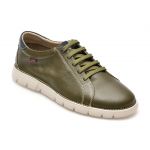 Pantofi CALLAGHAN kaki, 57701, din piele naturala