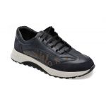 Pantofi casual BITE THE BULLET bleumarin, SY326, din piele naturala