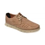 Pantofi casual BITE THE BULLET gri, OY2090, din nabuc