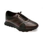 Pantofi casual BITE THE BULLET maro, OY2030, din piele naturala