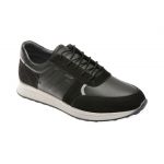 Pantofi casual BITE THE BULLET negri, SY336, din piele naturala