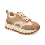 Pantofi casual FLAVIA PASSINI bej, 5112, din piele naturala