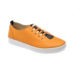 Pantofi casual FLAVIA PASSINI galbeni, CS703, din piele naturala
