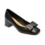 Pantofi casual FLAVIA PASSINI negri, 23802, din piele naturala