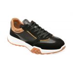 Pantofi casual GRYXX negri, 3228, din piele naturala