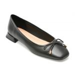 Balerini CLARKS negri, UBREE 15 STEP, din piele naturala