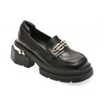 Mocasini casual GRYXX negri, Z057, din piele naturala
