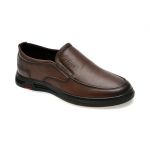 Mocasini casual OTTER maro, L24001, din piele naturala