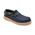 Mocasini casul JEEP bleumarin, 41050, din material textil