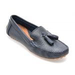 Mocasini FLAVIA PASSINI bleumarin, 201, din piele naturala