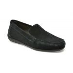 Mocasini GEOX bleumarin, U450WB, din piele intoarsa