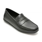 Mocasini GEOX negri, U450WC, din piele naturala