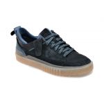 Pantofi casual  CLARKS bleumarin, SOMELAC, din piele intoarsa
