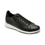 Pantofi casual GEOX negri, U357FA, din piele naturala