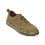 Pantofi casual GRYXX kaki, 358, din nabuc