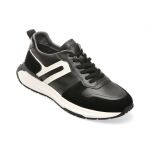 Pantofi casual GRYXX negri, 3252, din piele naturala