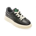 Pantofi casual GRYXX negri, 3730, din piele naturala