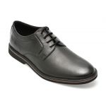 Pantofi CLARKS negri, ATTICUS LT LACE, din piele naturala