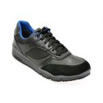 Pantofi GEOX negri, U36S7A, din piele ecologica