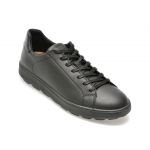 Pantofi GEOX negri, U45GPC, din piele naturala