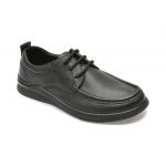 Pantofi OTTER negri, 913029, din piele naturala