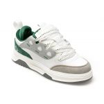 Pantofi sport BITE THE BULLET albi, 26006, din piele ecologica