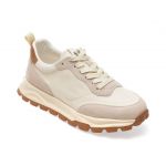 Pantofi sport  BITE THE BULLET albi, 3632, din material textil