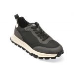 Pantofi sport BITE THE BULLET negri, 3632, din material textil