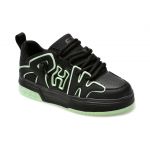 Pantofi sport BITE THE BULLET negri, 5697, din piele ecologica