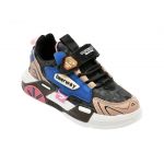 Pantofi sport DEERWAY negri, 2208, din piele ecologica
