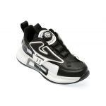 Pantofi sport DEERWAY negri, 2346, din piele ecologica