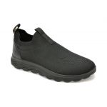 Pantofi sport GEOX negri, U25BYA, din material textil