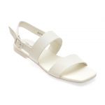 Sandale casual FLAVIA PASSINI albe, UR2334, din piele naturala