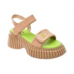 Sandale casual GRYXX nude, 6253, din piele naturala