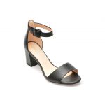 Sandale CLARKS negre, DEVA MAE, din piele naturala