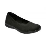 Balerini casual SKECHERS negri, BE-COOL, din material textil
