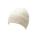 Caciula ALDO alba, JAILA101, din material textil