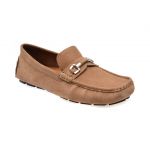Mocasini casual ALDO bej, CAIRNS2611, din piele intoarsa