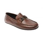 Mocasini casual ALDO maro, 13750575, din piele naturala