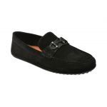 Mocasini casual ALDO negri, 13750570, din piele intoarsa