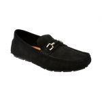 Mocasini casual ALDO negri, CAIRNS0011, din piele intoarsa