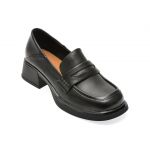 Mocasini casual FLAVIA PASSINI negri, 75059, din piele naturala