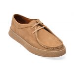 Mocasini casual GRYXX maro, M71802, din nabuc