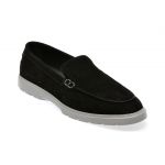 Mocasini casual GRYXX negri, M7225, din piele intoarsa