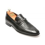 Mocasini eleganti LE COLONEL negri, 603761, din piele naturala
