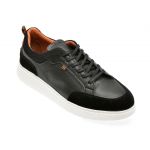 Pantofi casual GRYXX negri, M0910, din piele naturala