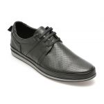 Pantofi casual GRYXX negri, M68191, din piele naturala