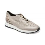Pantofi casual LE COLONEL gri, 489011, din piele naturala