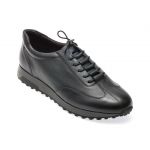 Pantofi casual OTTER bleumarin, 323292, din piele naturala